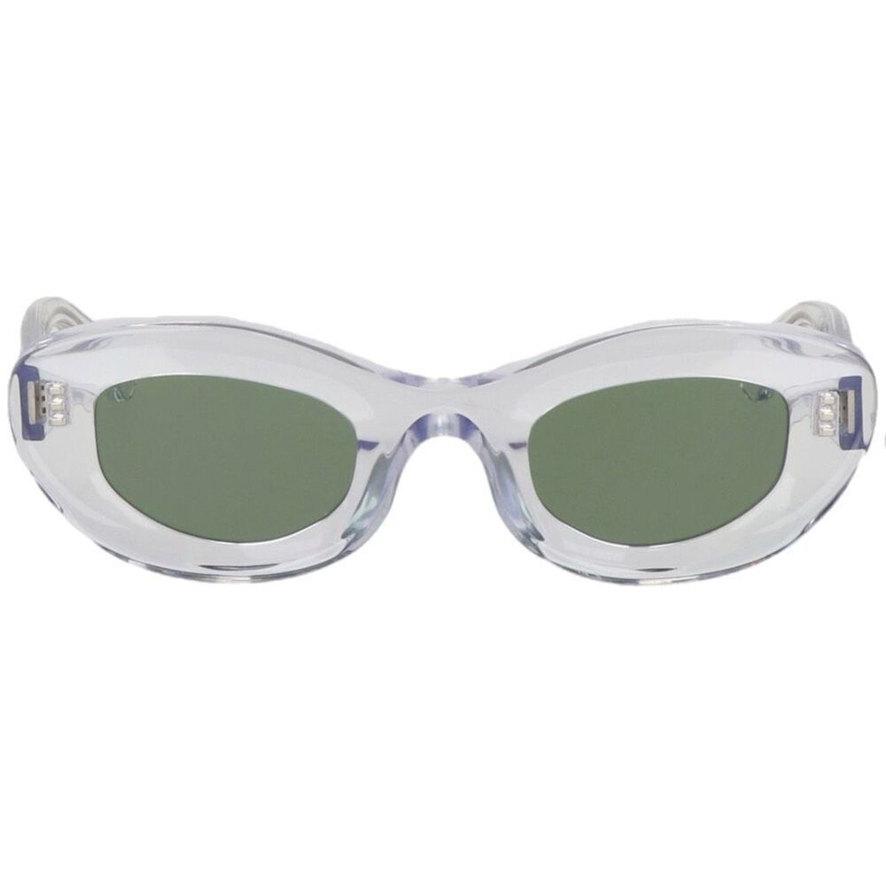 New Cult Gaia X Thiery Lasry Jazz 47mm oval sunglasses in clear frame color